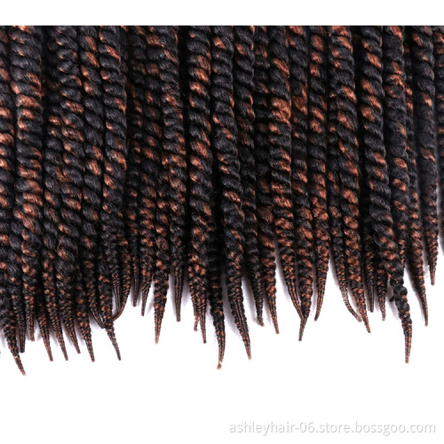 24 Inch Premium 100% Synthetic Braids Hair Senegalese Afro Twist